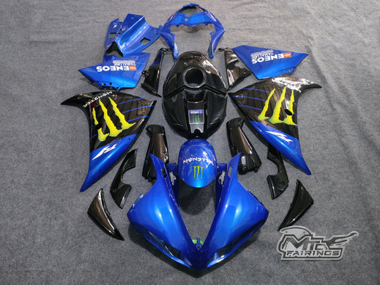 2009-2011 Yamaha YZF-R1 Monster Energy Fairing Kit