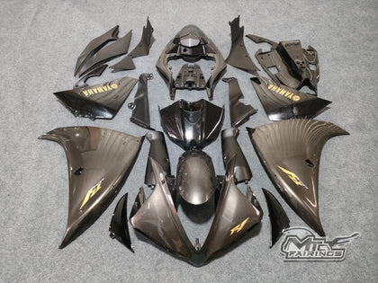 2009-2011 Yamaha YZF-R1 Dark Gray Fairing Kit