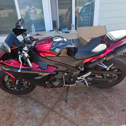 2009-2011 Yamaha YZF-R1 Candy Red/black Fairing Kit