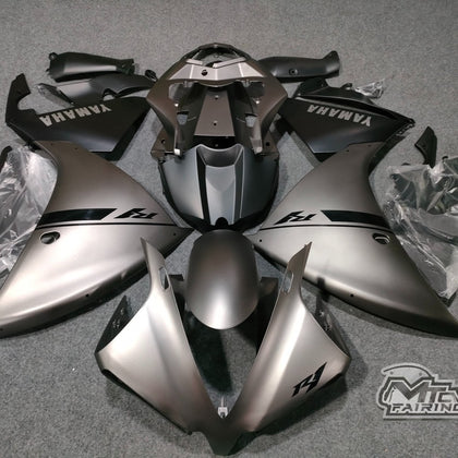 2012-2014 Yamaha YZF-R1 Matte Gray Fairing Kit
