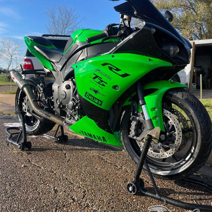 2012-2014 Yamaha YZF-R1 Neon Green Fairing Kit