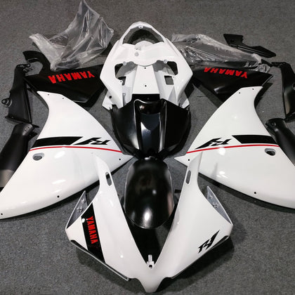 2012-2014 Yamaha YZF-R1 Pure White Fairing Kit
