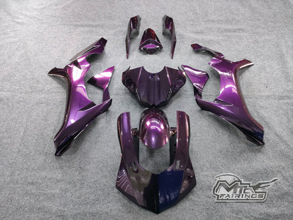 2015-2019 Yamaha YZF-R1 Chameleon Purple/black Fairing Kit