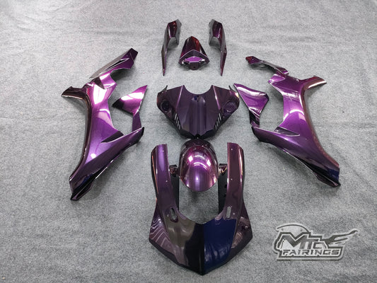 2015-2019 Yamaha YZF-R1 Chameleon Purple/black Fairing Kit