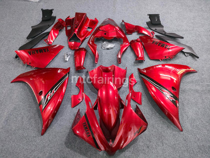 2012-2014 Yamaha YZF-R1 Candy Red Fairing Kit