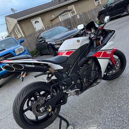 2012-2014 Yamaha YZF-R1 White/red Fairing Kit
