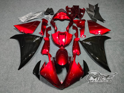 2012-2014 Yamaha YZF-R1 OEM Candy Red Fairing Kit