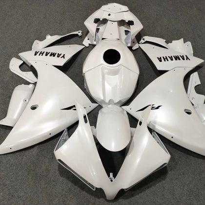 2012-2014 Yamaha YZF-R1 Pearl White Fairing Kit