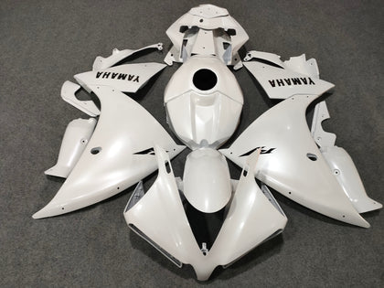 2012-2014 Yamaha YZF-R1 Pearl White Fairing Kit