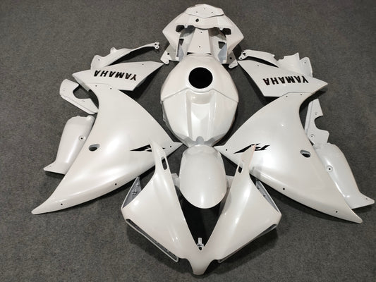 2012-2014 Yamaha YZF-R1 Pearl White Fairing Kit