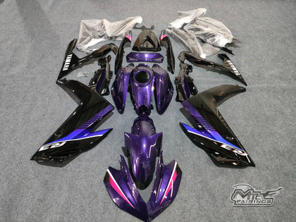 2015-2018 Yamaha YZF-R3 Pearl Purple R3 Fairing Kit
