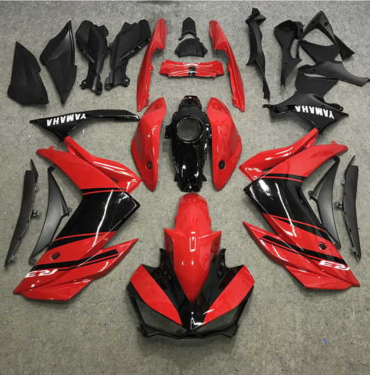 2015-2018 Yamaha YZF-R3 R3 Red Fairing Kit