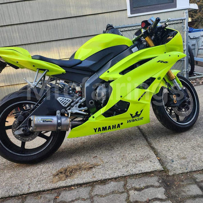 2006-2007 Yamaha YZF-R6 Neon Yellow Fairing Kit