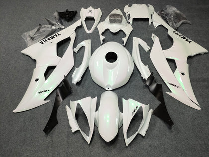 2008-2016 Yamaha YZF-R6 Chameleon Gold/white Fairing Kit