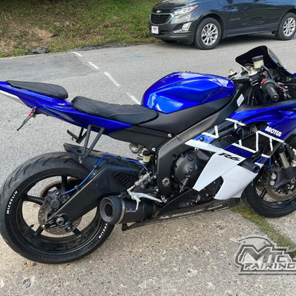 2008-2016 Yamaha YZF-R6 Blue Fairing Kit