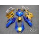 2017-2023 Yamaha YZF-R6 Gold/blue Color Fairing Kit