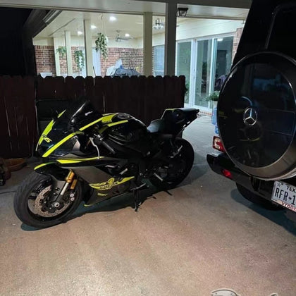 2017-2023 Yamaha YZF-R6 Yellow and Black Fairing Kit