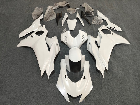 2017-2023 Yamaha YZF-R6 R6 Pearl White Fairing Kit