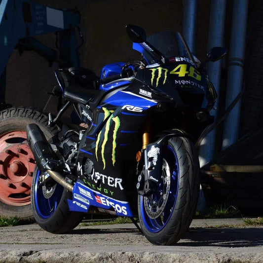 2008-2016 Yamaha YZF-R6 Monster Energy with Tank Cover Fairing Kit