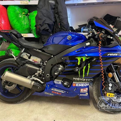 2017-2023 Yamaha YZF-R6 Blue Fairing Kit