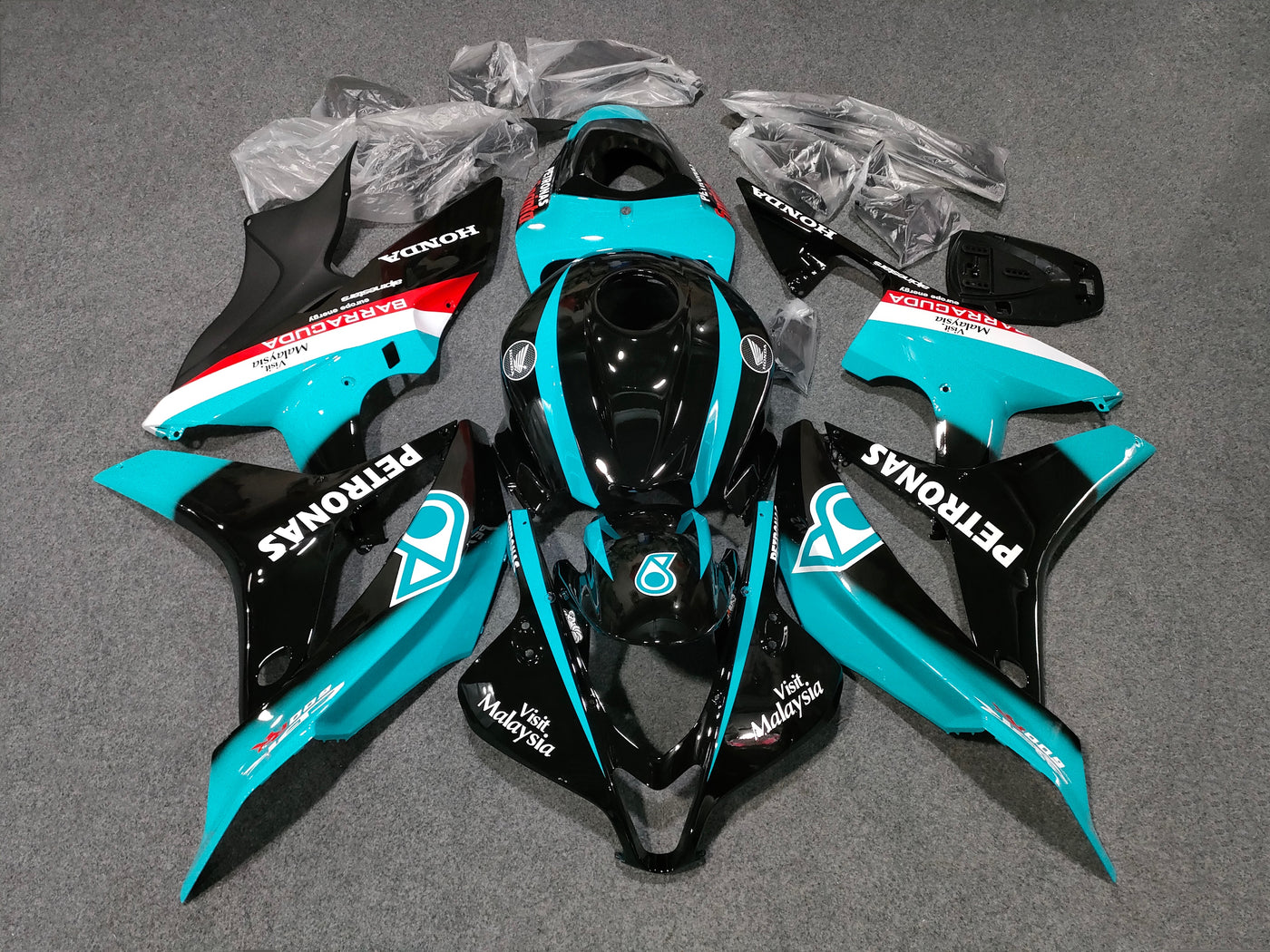2007-2008 Honda CBR600RR Petronas Fairing Kit