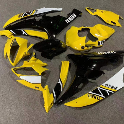 2006-2007 Yamaha YZF-R6 Yellow Fairing Kit