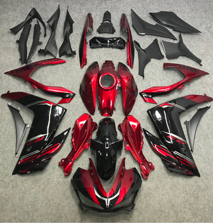 2015-2018 Yamaha YZF-R3 Candy Red R3 Fairing Kit