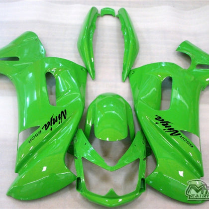 2006-2008 Kawasaki Ninja 650 Green Fairing Kit
