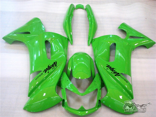 2006-2008 Kawasaki Ninja 650 Green Fairing Kit
