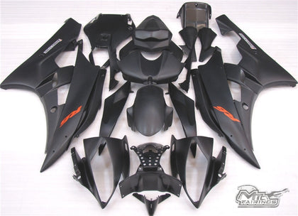 2006-2007 Yamaha YZF-R6 Matte Fairing Kit