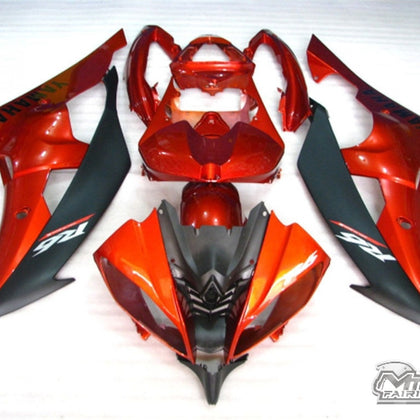 2008-2016 Yamaha YZF-R6 Orange Red Fairing Kit