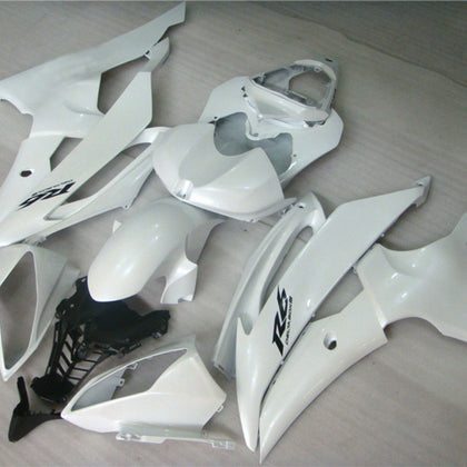 2008-2016 Yamaha YZF-R6 Pure White Fairing Kit