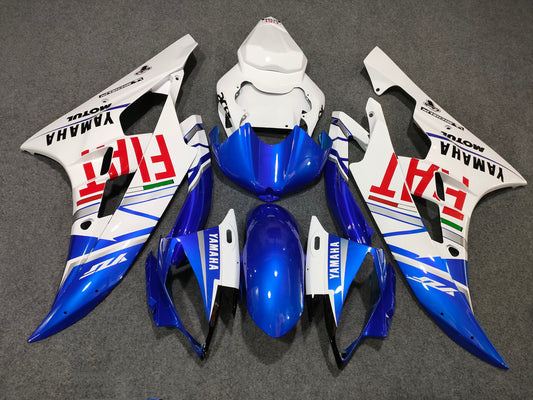 2006-2007 Yamaha YZF-R6 Blue Fairing Kit