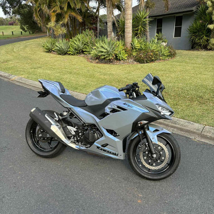 2017-2023 Kawasaki Ninja 400 Chameleon Nardo Gray/blue Fairing Kit