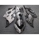 2017-2023 Kawasaki Ninja 400 Black/white with Decals Fairing Kit