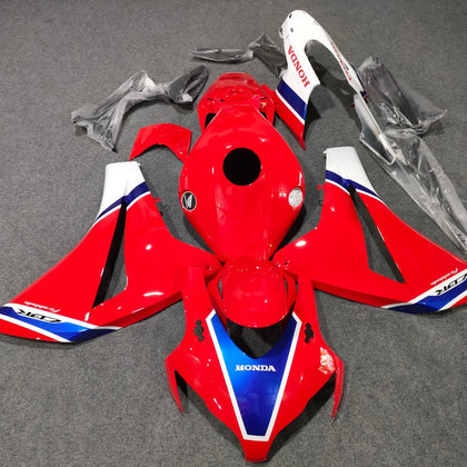 2008-2011 Honda CBR1000RR Crb1000rr Red/blue/white Fairing Kit