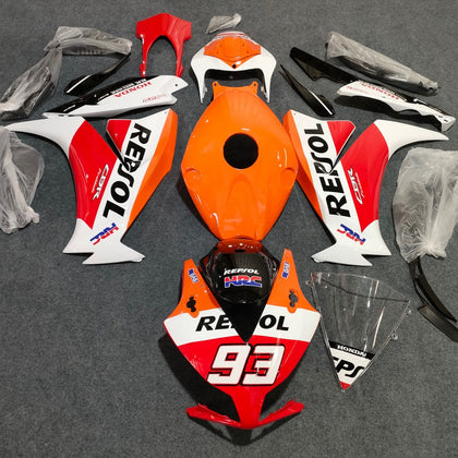 2012-2016 Honda CBR1000RR Red Repsol Fairing Kit