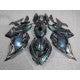 2017-2024 Kawasaki Ninja 400 Chameleon Blue/green Fairing Kit