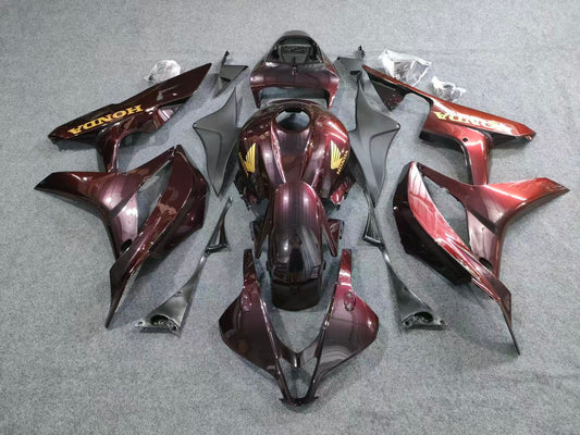 2007-2008 Honda CBR600RR Chameleon Black/red Fairing Kit