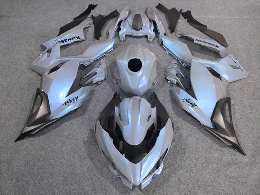 2017-2023 Kawasaki Ninja 400 Chameleon Nardo Gray/blue Fairing Kit