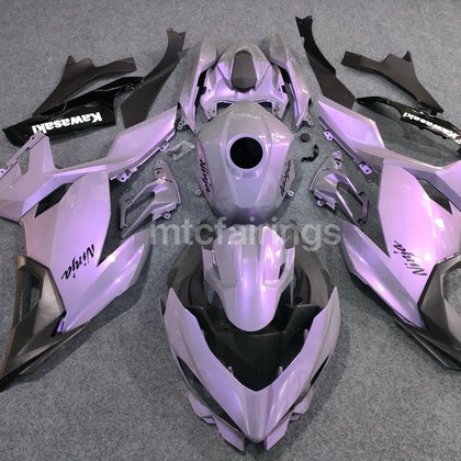 2017-2023 Kawasaki Ninja 400 Chameleon Nardo Gray/purple Fairing Kit