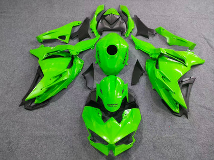 2024-2025 Kawasaki Ninja 500 Green Fairing Kit