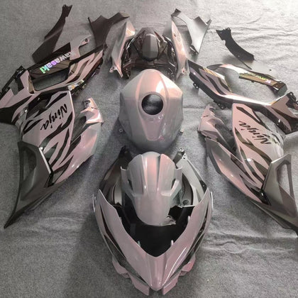 2017-2023 Kawasaki Ninja 400 Chameleon Gray/pink Fairing Kit