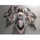 2017-2023 Kawasaki Ninja 400 Chameleon Gray/pink Fairing Kit