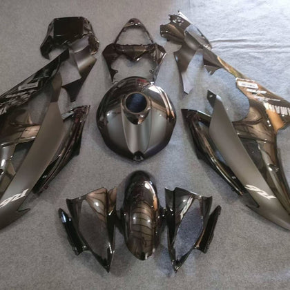 2008-2016 Yamaha YZF-R6 Matte/glossy Black Fairing Kit