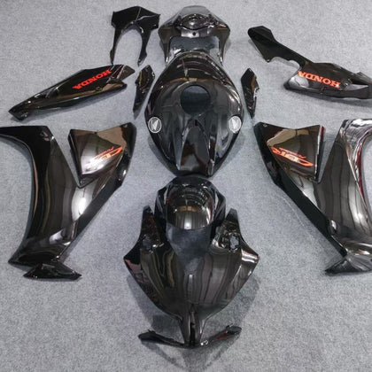2012-2016 Honda CBR1000RR Glossy Black Fairing Kit