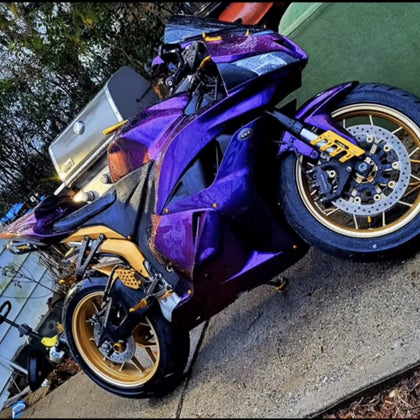 2007-2008 Honda CBR600RR Chameleon Purple/red Fairing Kit
