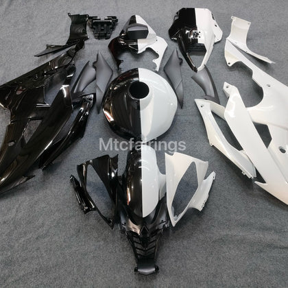 2008-2016 Yamaha YZF-R6 White/black Fairing Kit