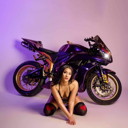 2007-2008 Honda CBR600RR Chameleon Purple/red Fairing Kit