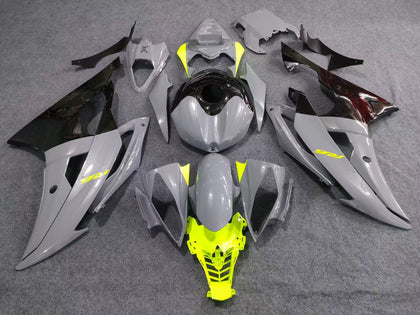 2008-2016 Yamaha YZF-R6 Nardo Gray/neon Yellow Fairing Kit